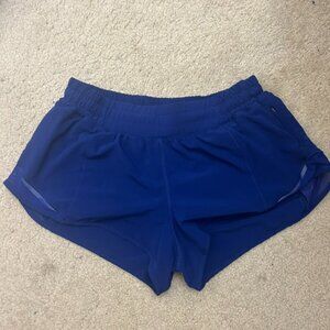 Lululemon Hotty Hot Low-Rise Lined Short 2.5" "Larkspur"